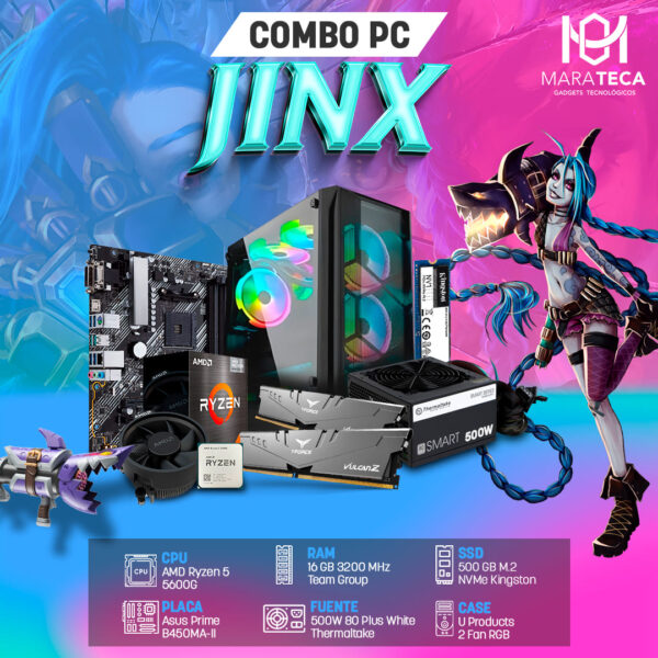 Combo PC Gamer Jinx