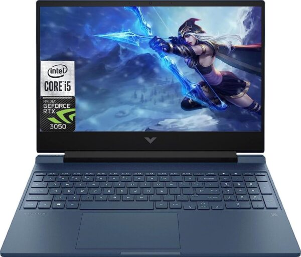 Laptop HP Victus 15.6" - Intel i5-13420H - NVIDIA RTX 3050 - 8GB Ram - 512GB SSD