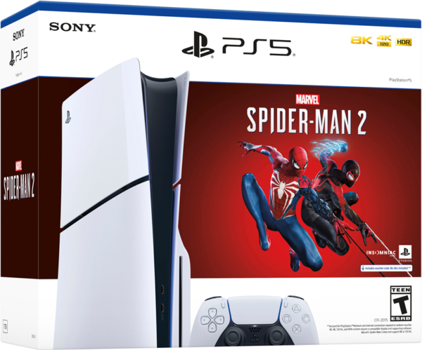 Playstation 5 Slim Disk Version (Incluye Spiderman 2)