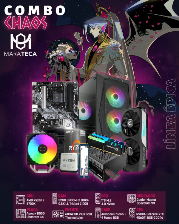 Combo PC Gamer Chaos