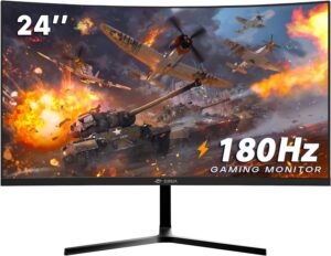 Monitor Crua CR240DM 23.8" FHD 180Hz Curvo