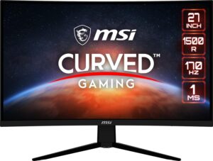 Monitor MSI G273CQ 27" QHD 170Hz Curvo
