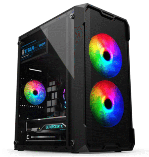 Case Calax Gamer 016 + 2 Fanes RGB