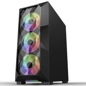 Case Calax Gamer 004 + 3 Fanes RGB
