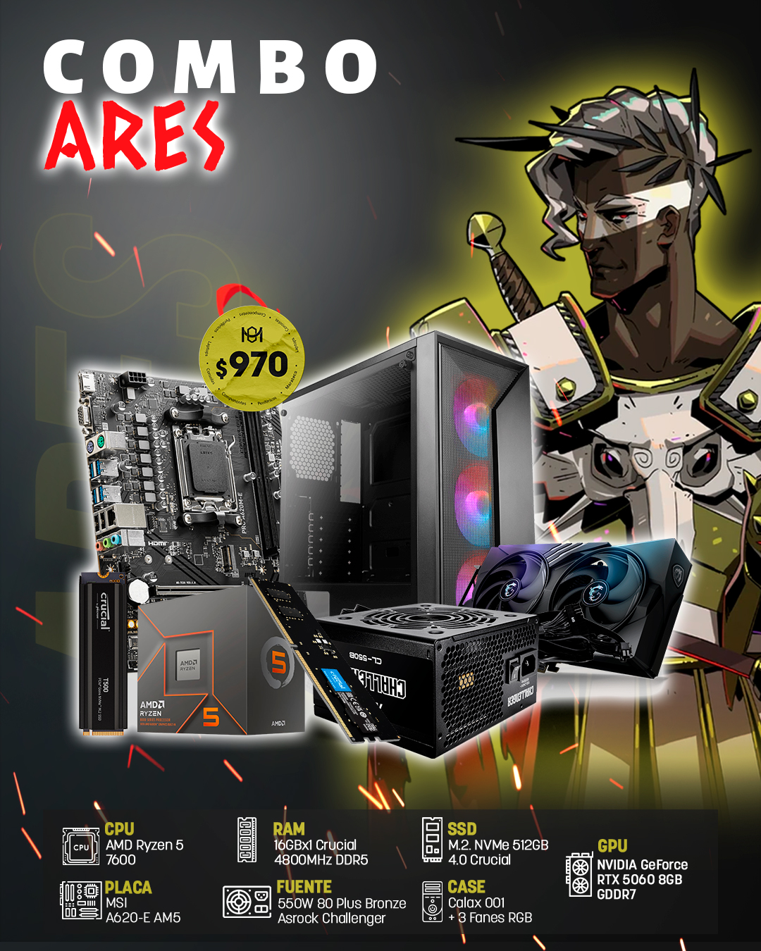 PC Gamer Ares