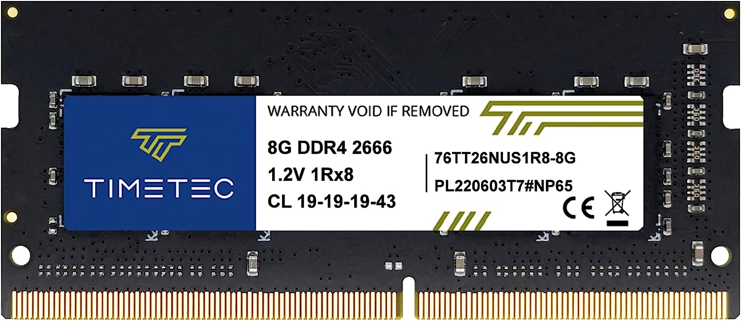 Ram DDR4 Timetec 8GB 2666MHz SODIMM