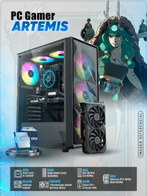 PC Gamer Artemis (i5 12400F + RTX 5050 8GB)