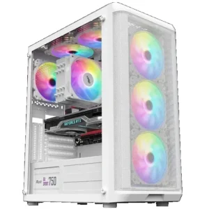 Case Calax Gamer 015 + 3 Fanes RGB
