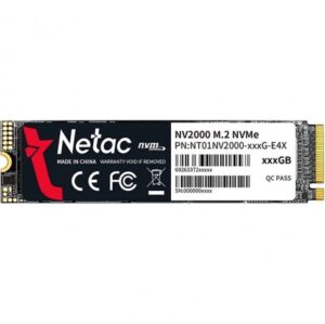 M.2. NVMe Netac 512GB 3.0 2500mbps