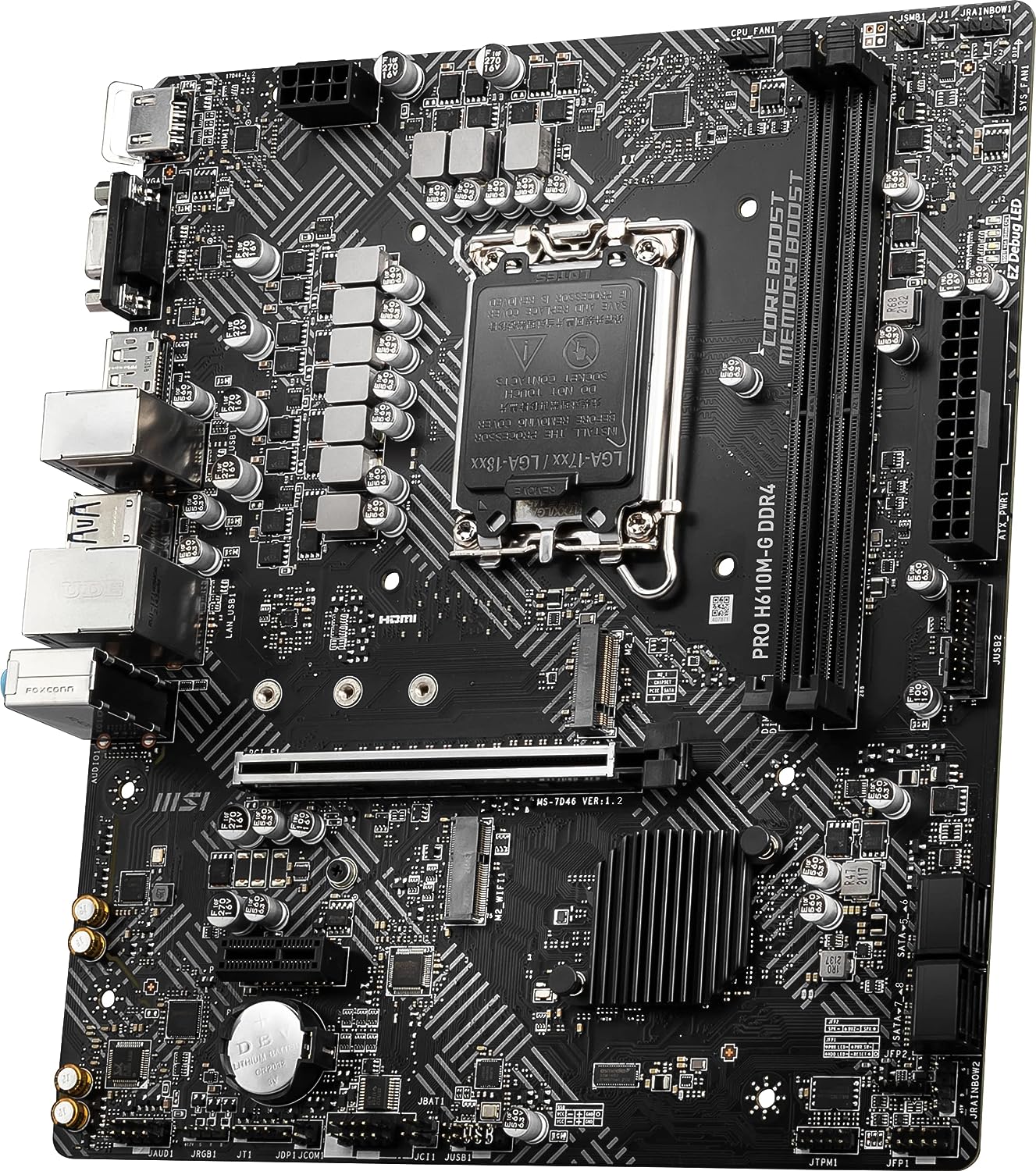 Motherboard MSI Pro H610M-G