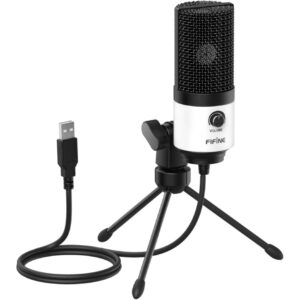 Micrófono Streamer Fifine K669 White