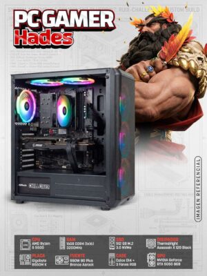 PC Gamer Hades (R5 5500 + RTX 5050 8GB)